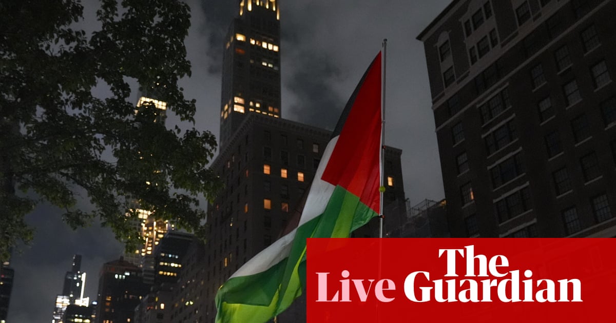 Benjamin Netanyahu set for defiant UN speech as Trump warns on annexation of West Bank - Middle East crisis live | World news