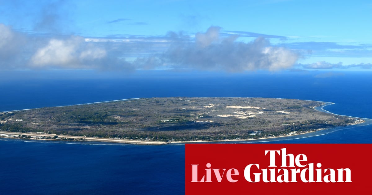 Australia could pay up to $2.5bn to Nauru over 30 years to take noncitizens, home affairs department says – as it happened | Australia news