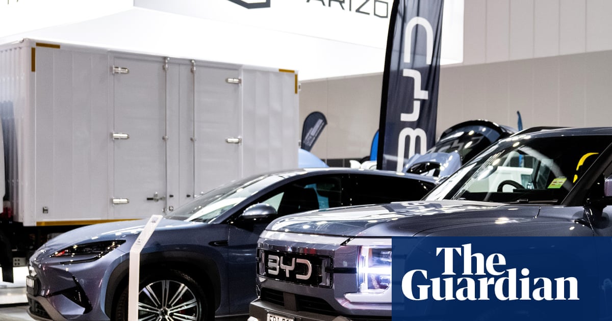 Four Chinese carmakers enter Australian top 10 for first time, while Tesla sales slump | Transport