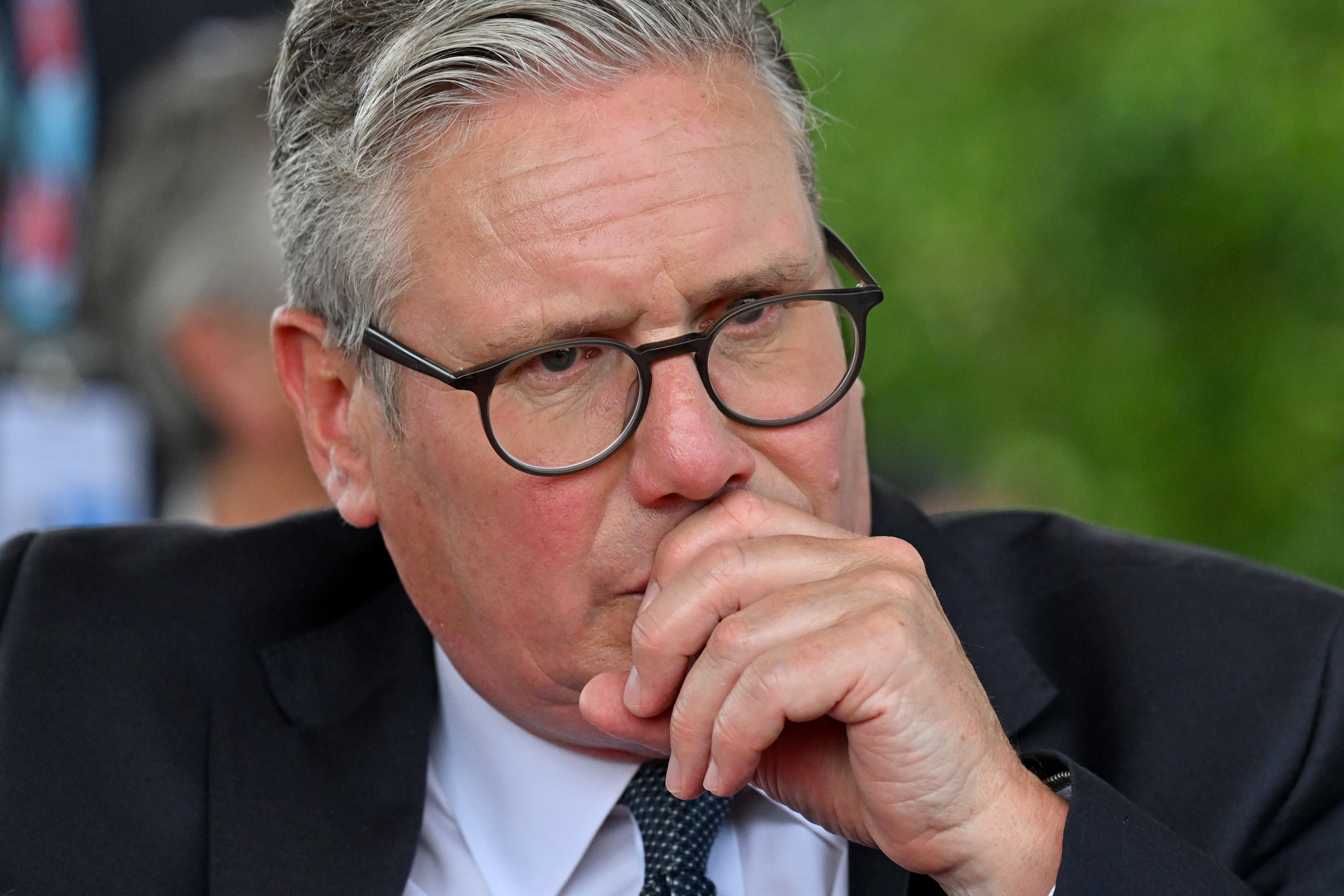 Sir Keir Starmer stood by his deputy at Prime Minister’s Questions, saying he was ‘very proud to sit alongside her’ (Anthony Devlin/PA)