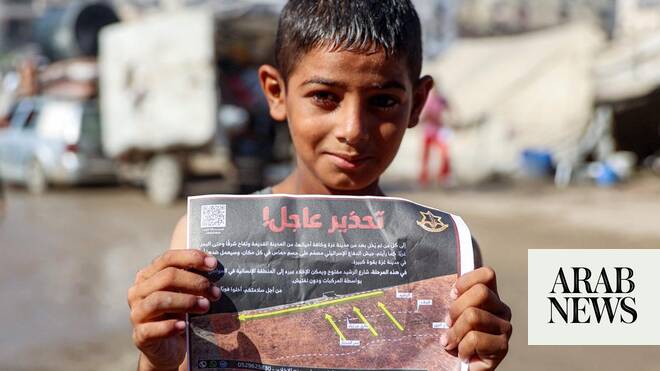 Israel army says over 250,000 residents have left Gaza City as it kills 32 in airstrikes