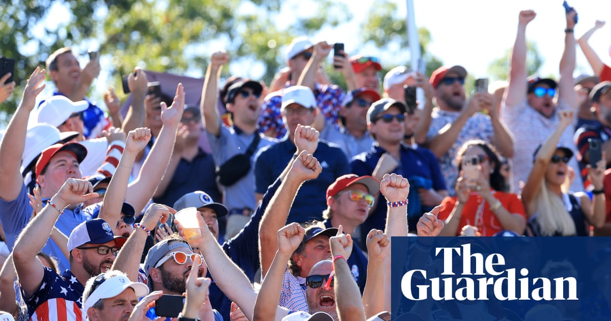 US fan ugliness at the Ryder Cup was merely a reflection of Trump’s all-caps America | Ryder Cup 2025