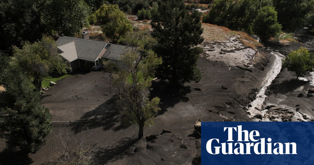 Two-year-old boy drowns after heavy rain unleashes mudslides in southern California | California