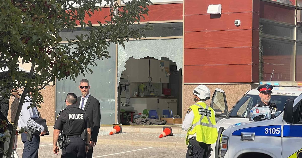 10 children injured after vehicle crashes into daycare in Richmond Hill - CTV News