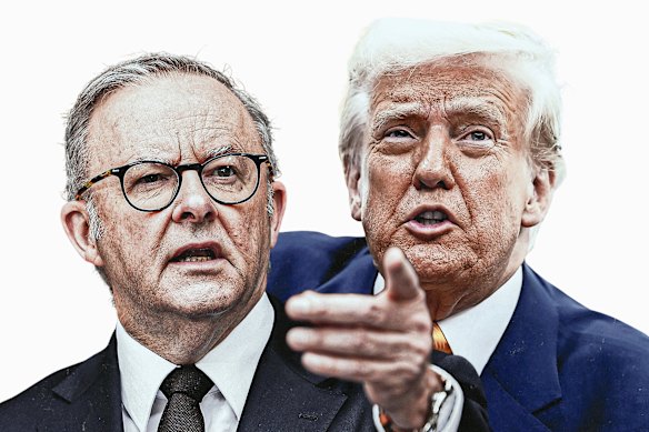 Donald Trump focused his tariff war on any country with which the US had a trade deficit.