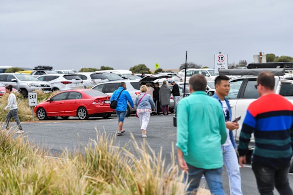 The facilities at the Twelves Apostles are being redeveloped. 