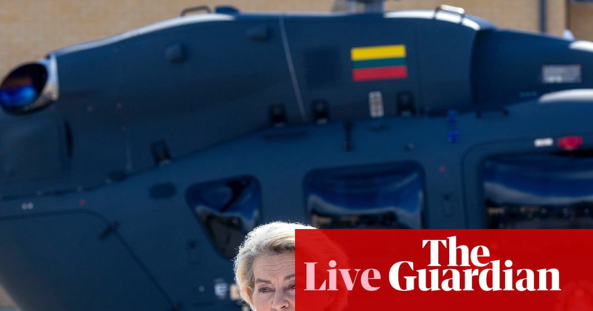 Russian interference suspected after Von der Leyen’s plane hit by GPS jamming over weekend – Europe live | Ukraine