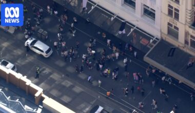 Four teenage boys arrested after car chase through Melbourne, striking a pedestrian