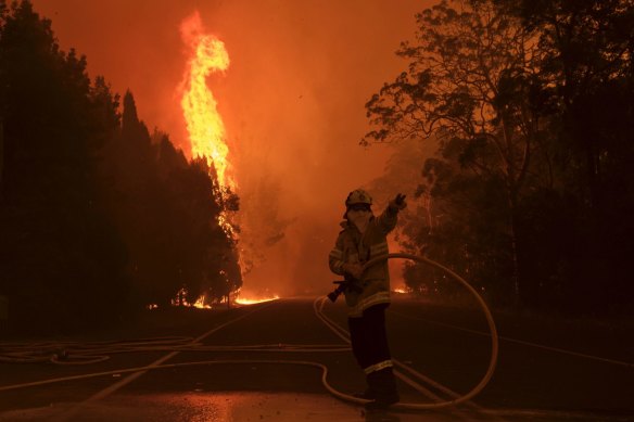 Greg Mullins says emergency services will not be able to cope under some of the scenarios detailed in the yet-to-be-released climate risk assessment.