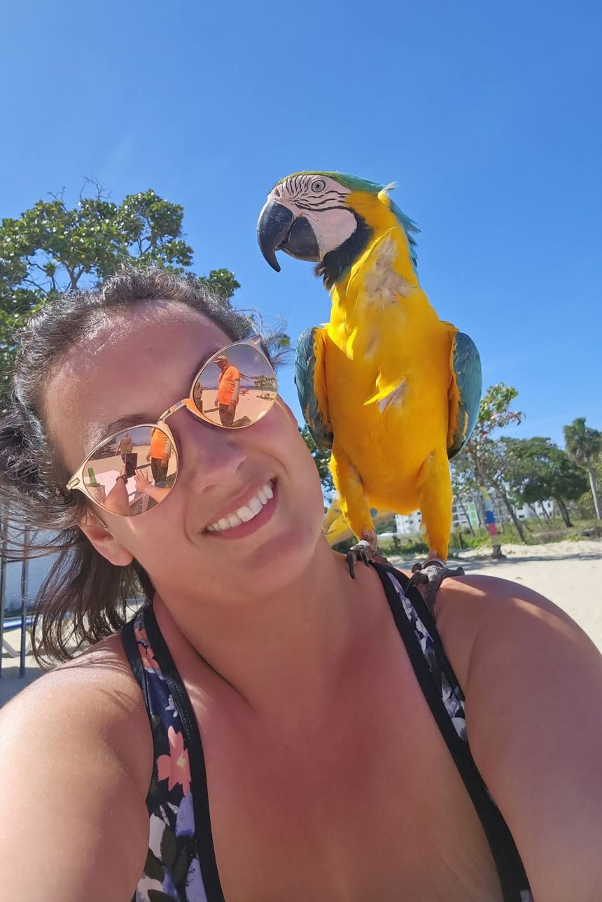 Chelsea Metzger pretended to be Canadian while visiting the Dominican Republic. Others are doing the same to avoid anti-American sentiment.