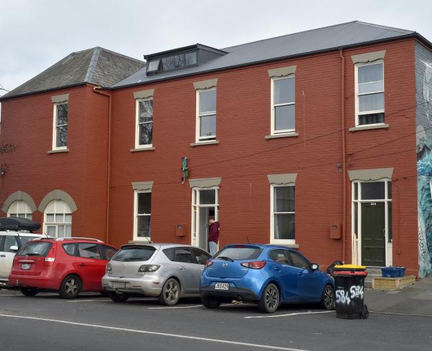 Emergency services were called to the corner of Castle St and Dundas St at 10.10pm. Photo: Gregor...