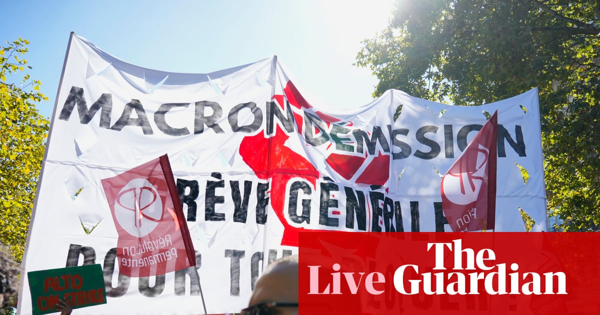 Strikes and marches against budget cuts cause disruption across France, with 94 arrests – Europe live | Europe