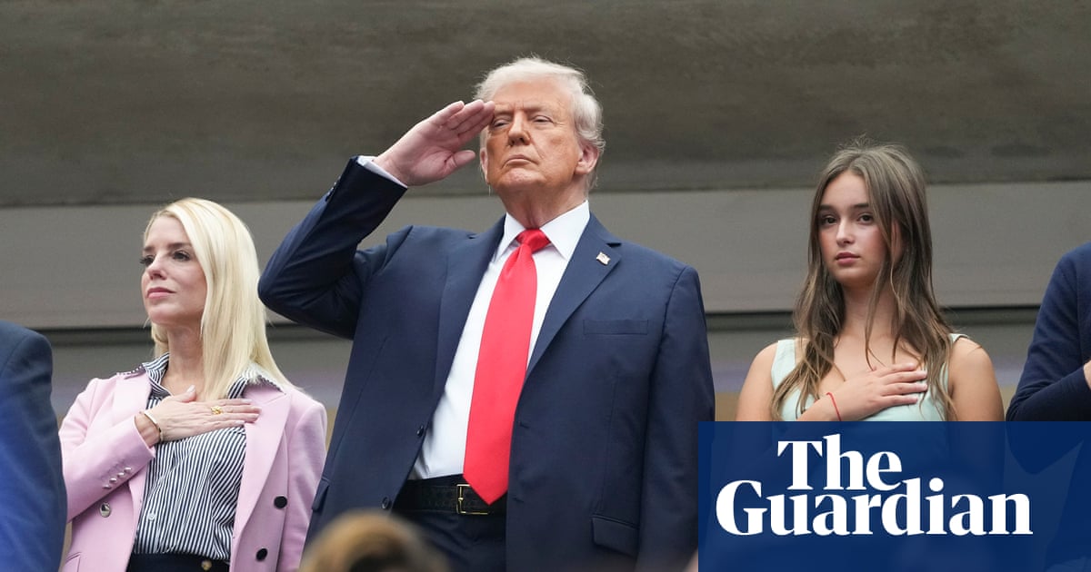Crowd greets Donald Trump with boos and cheers at US Open men’s final | US Open Tennis 2025