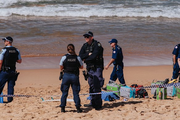 Police are on the scene.