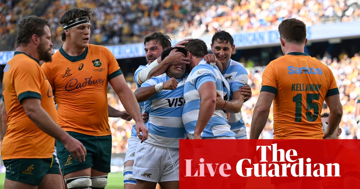 Australia 26-28 Argentina: Rugby Championship 2025 – as it happened | Australia rugby union team