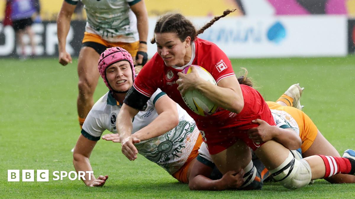 Canada 46-5 Australia: Women's Rugby World Cup quarter-final - recap live action