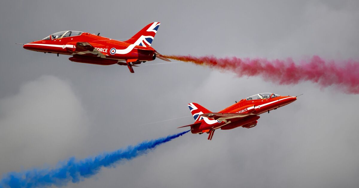 Full Red Arrows flight route as planes to fly over UK today | UK | News