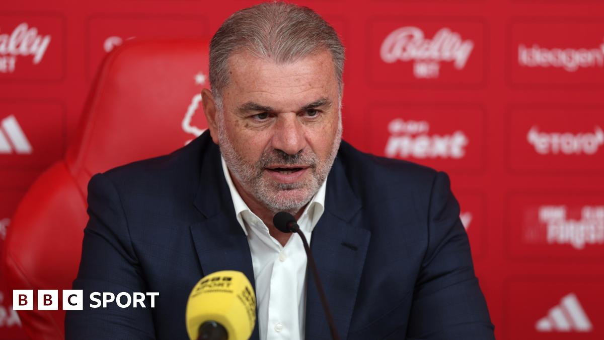 Ange Postecoglou news conference reaction