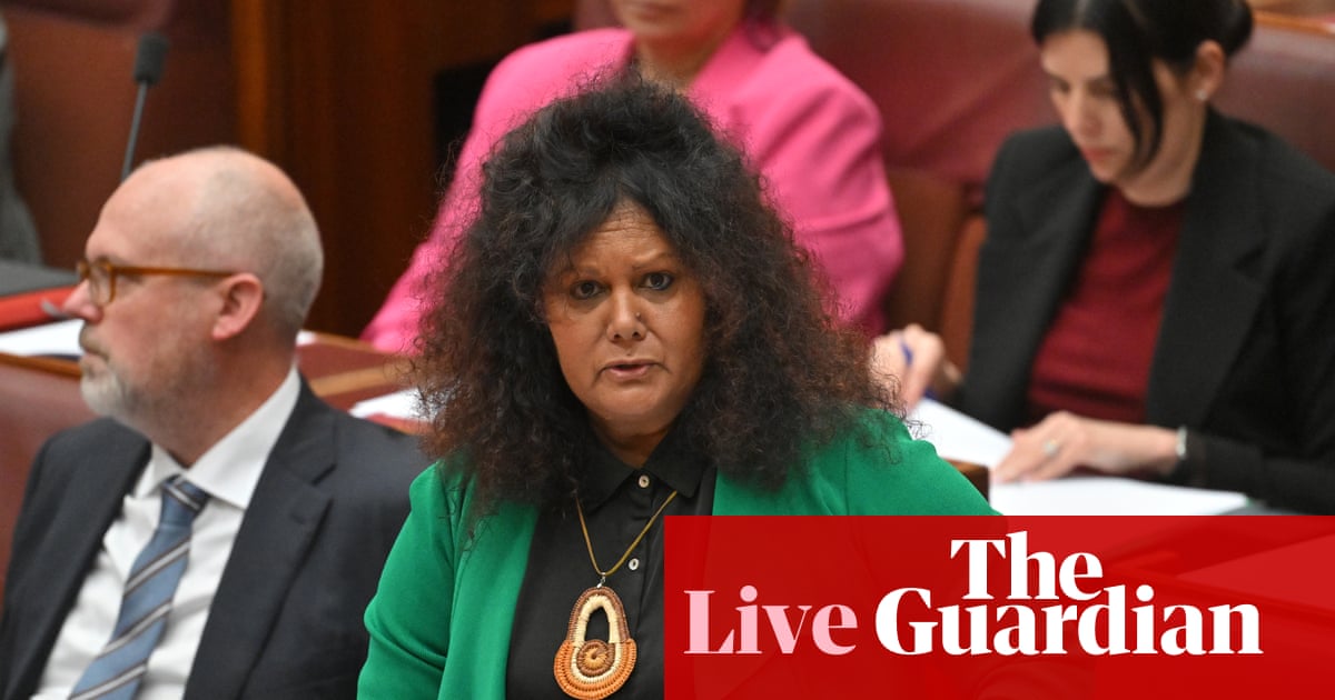 Australia politics live: Malarndirri McCarthy claims people behind ‘reprehensible’ Camp Sovereignty attack did not care if they were seen | Australia news