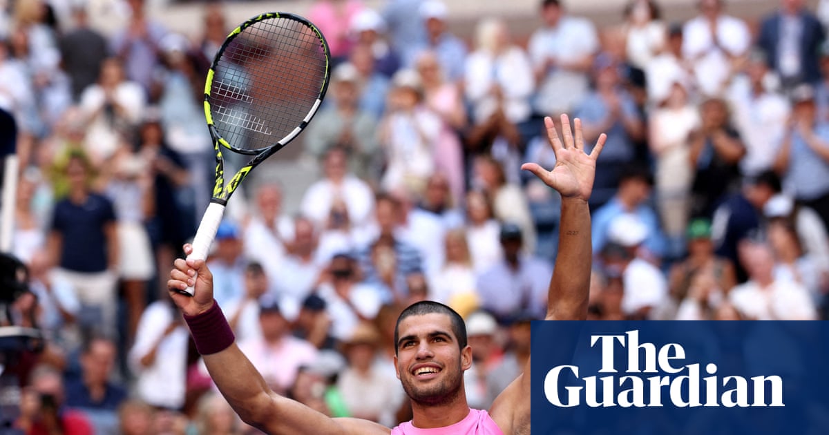 Carlos Alcaraz in cruise control at US Open with straight-sets win over Arthur Rinderknech | US Open Tennis 2025