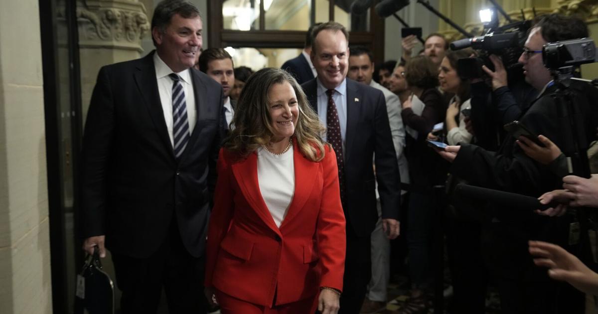 Chrystia Freeland quits Mark Carney’s cabinet with ‘tremendous gratitude’ and a ‘little sadness’ - Toronto Star