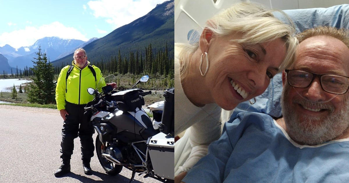 U.K. motorcyclist crashes on Hwy. 401 after wasp stings him