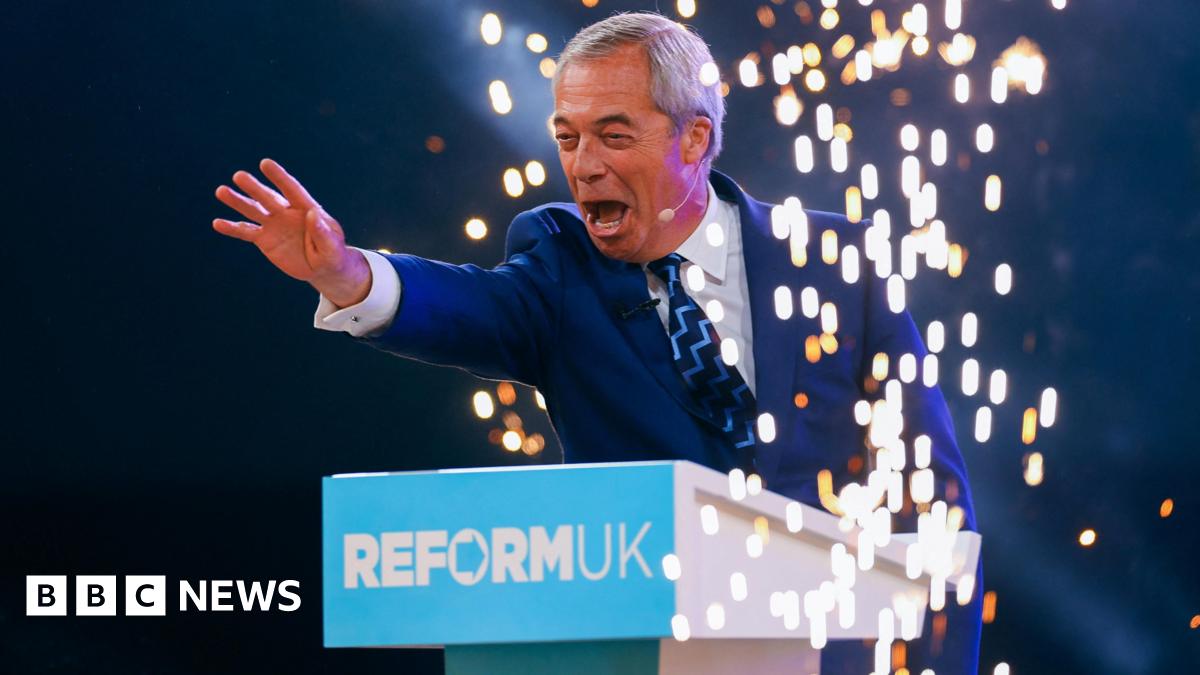 'We are the party on the rise,' Farage tells Reform supporters at conference - live updates