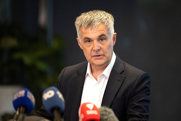 Optus chief executive Stephen Rue.