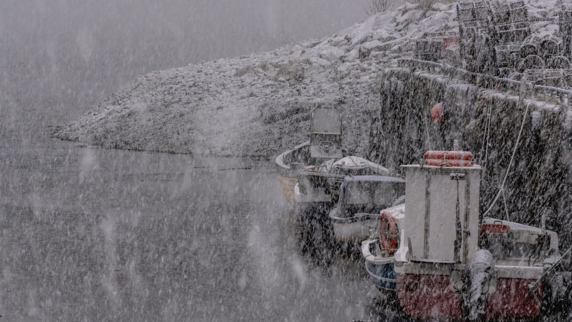 There is also a chance that some of the rain will fall as snow on higher ground.