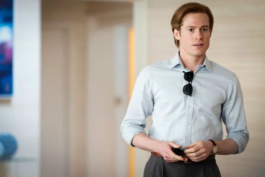 Sam Reid as Dale Jennings in 'The Newsreader' Season 2 finale