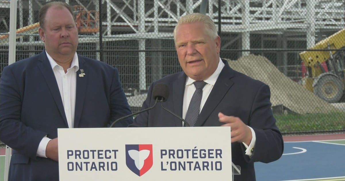 Ontario to give municipalities money for speed bumps, flashing lights to slow down drivers: Ford - CTV News