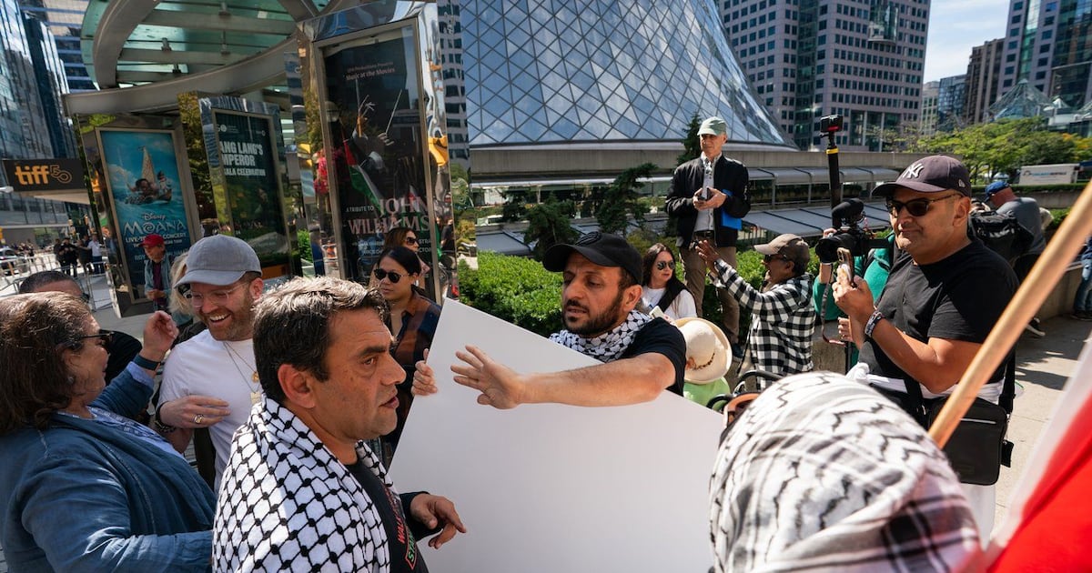 Protests as Oct. 7 attack documentary premieres