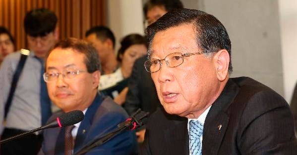 Former Kumho chairman Park Sam-goo gets suspended sentence for unfair support - 조선일보