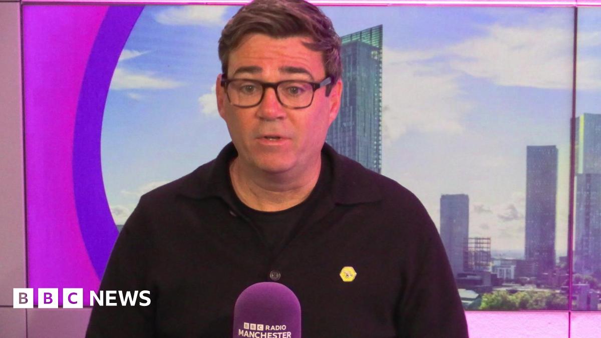 Burnham tells BBC Labour leadership 'up to the party' as he's asked about Starmer challenge