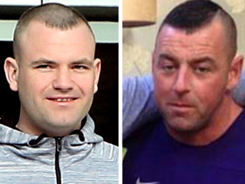 Thomas 'Nicky' McConnell (left) and Jonathan Keogh