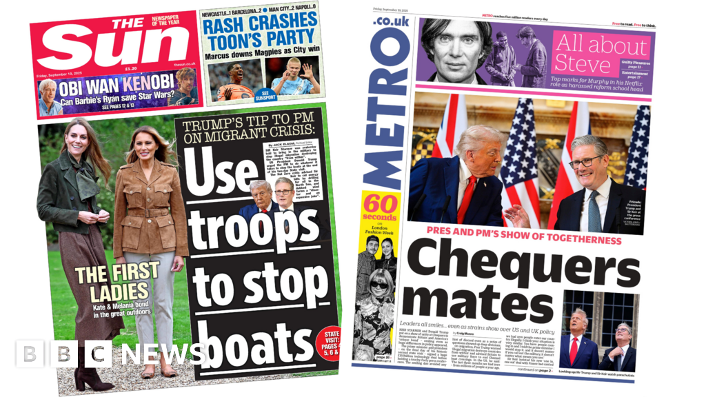 'Use troops to stop boats' and 'Chequers mates'