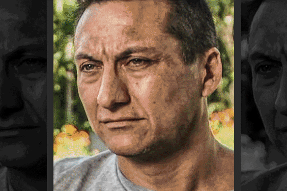 Alleged Porepunkah gunman Dezi Freeman.