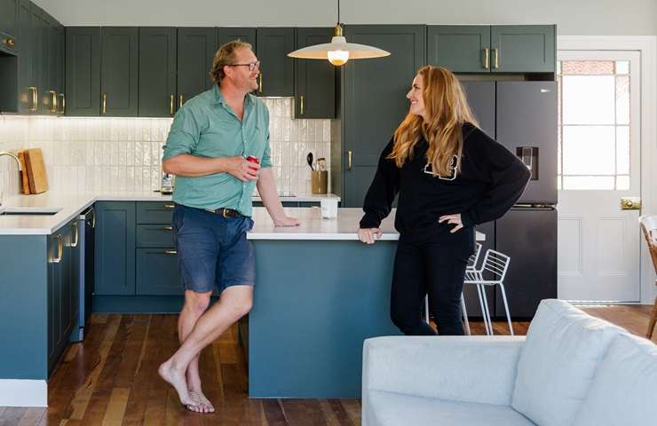 A stunning three-bedroom villa at 114 Victoria Street, in Cambridge, is back on the market for sale. Photo / Supplied