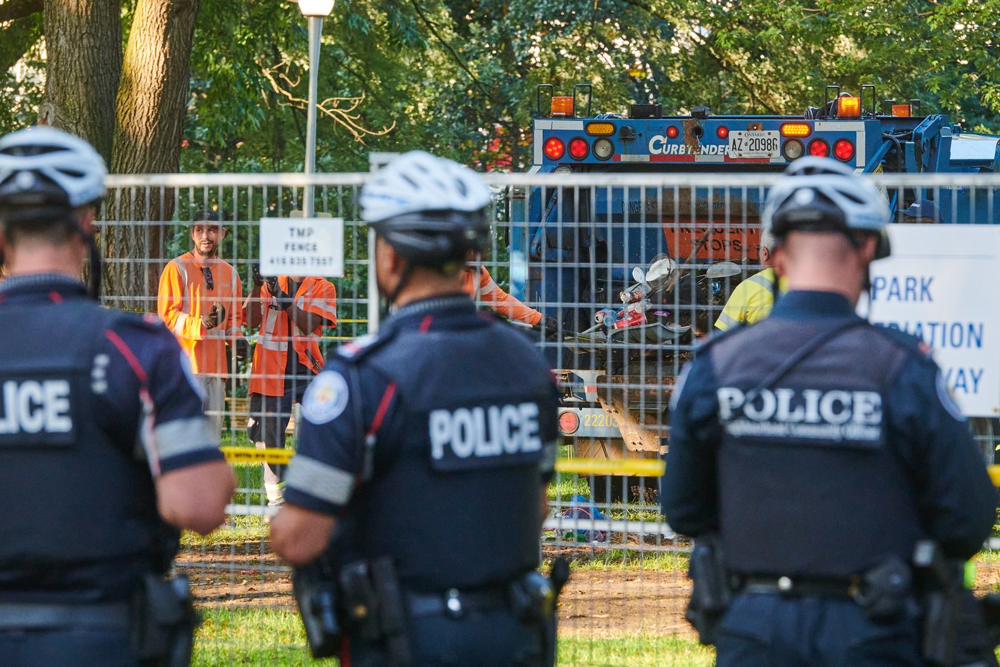 City clears encampment from Toronto park after residents demanded permanent housing