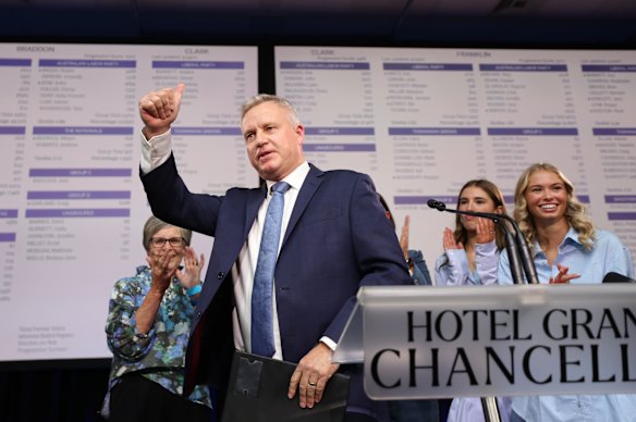 Tasmanian Premier Jeremy Rockliff said the pay rise did not meet community expectations. 