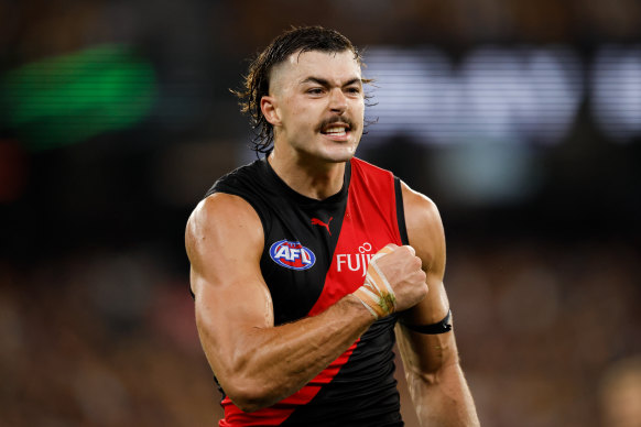 Sam Draper is an unrestricted free agent and will leave Essendon. 