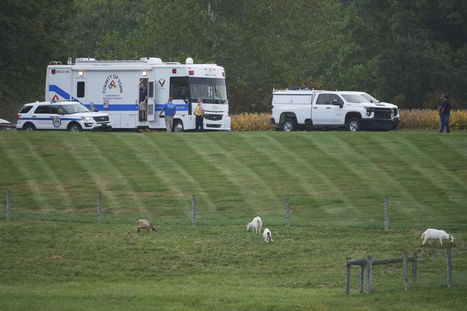The shooting happened in an area of North Codorus Township, about 115 miles west of Philadelphia, authorities said (Matt Slocum/AP)