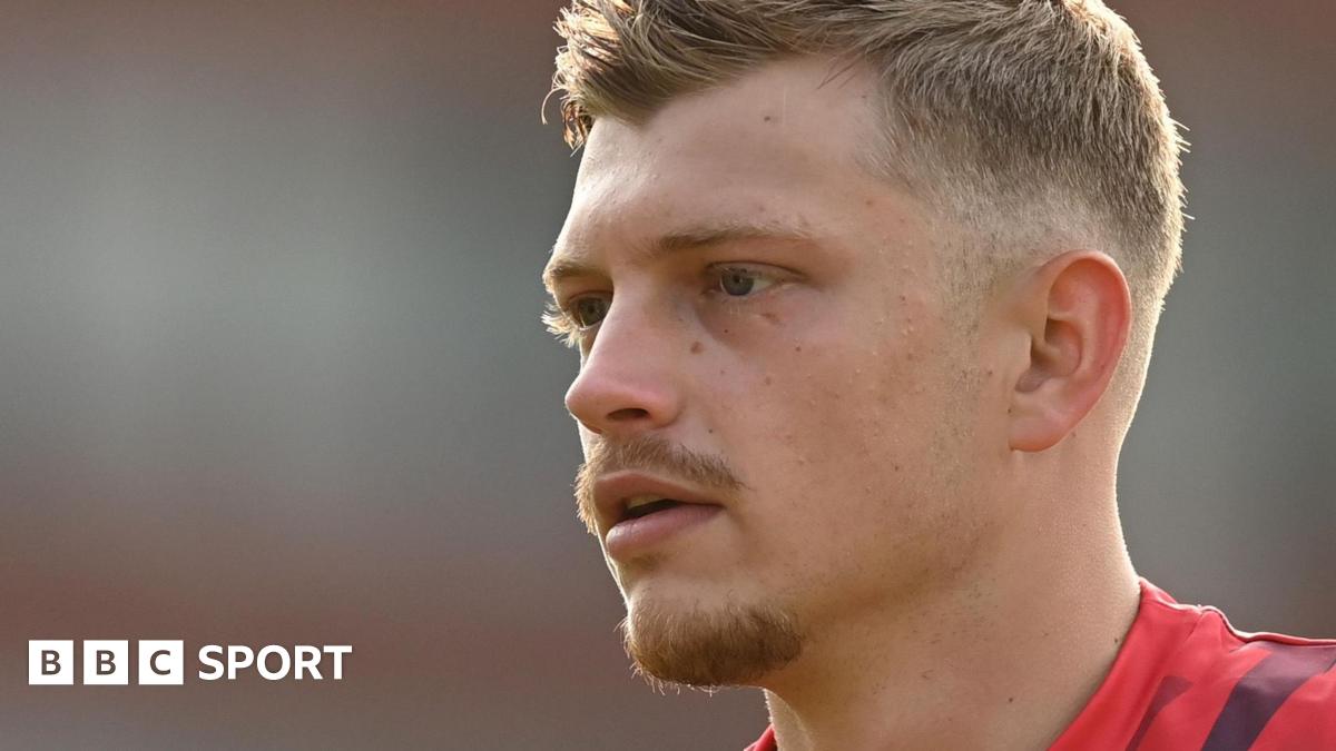 Mitchell Stanley playing for Lancashire in the T20 Blast earlier this season