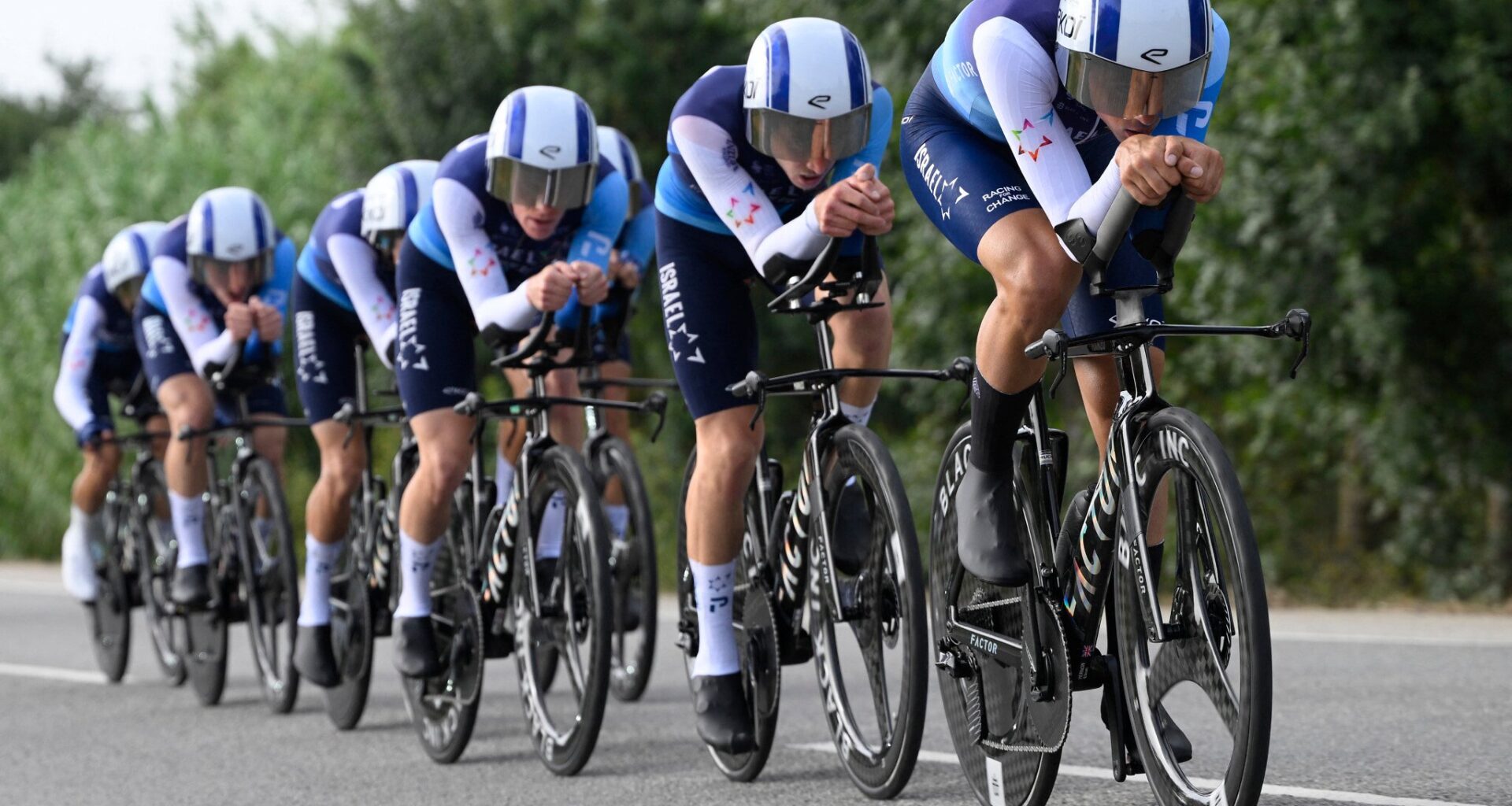 Israel-Premier Tech team barred from Italian cycling race for 'security reasons'