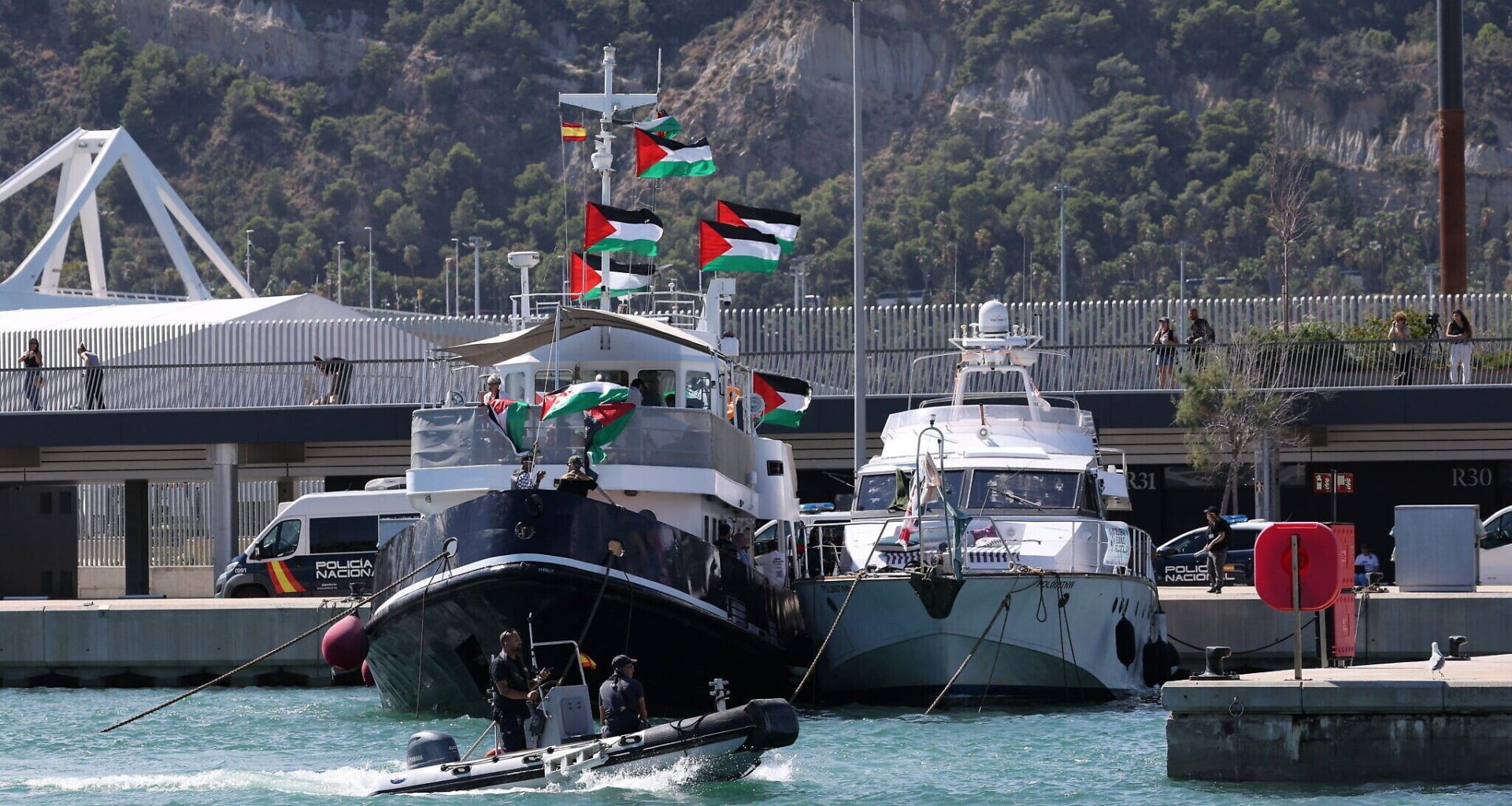 Changing stance, Tunisia says Gaza aid flotilla targeted by 'premeditated attack'