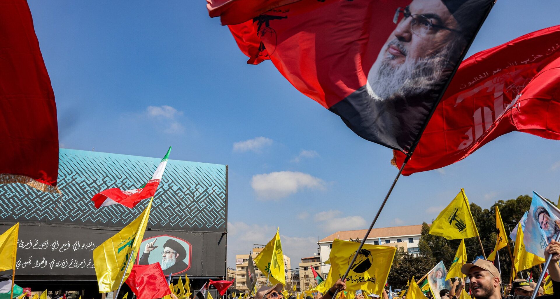 Hezbollah chief resists call to disarm as thousands mark year since Nasrallah's death