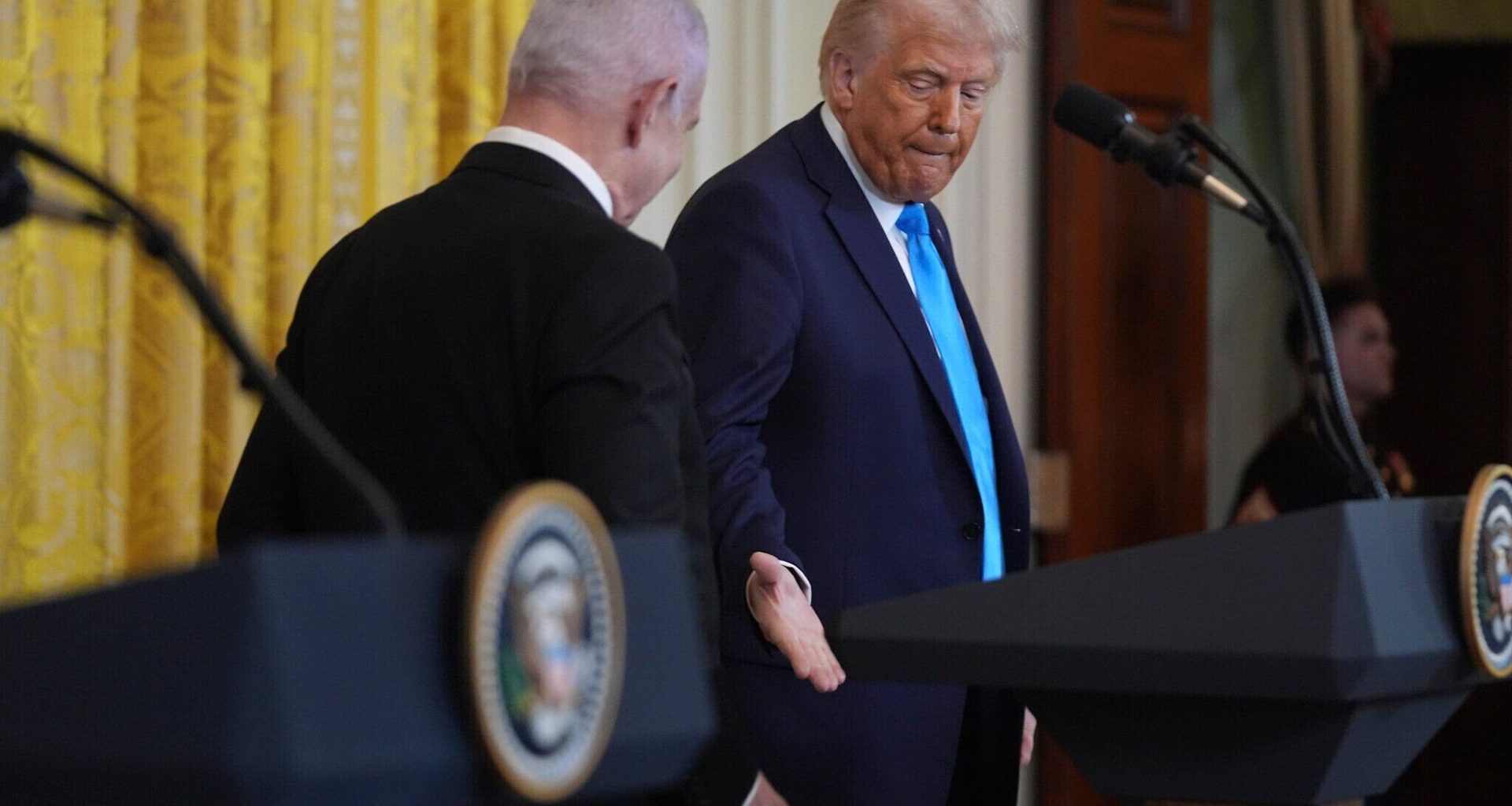 Trump tells aides Netanyahu 'f—king me,' but won't break publicly with him - report