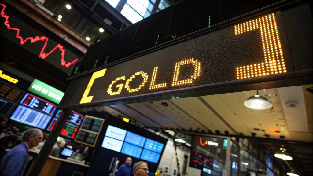 Gold price sets new record in run-up to Fed meeting