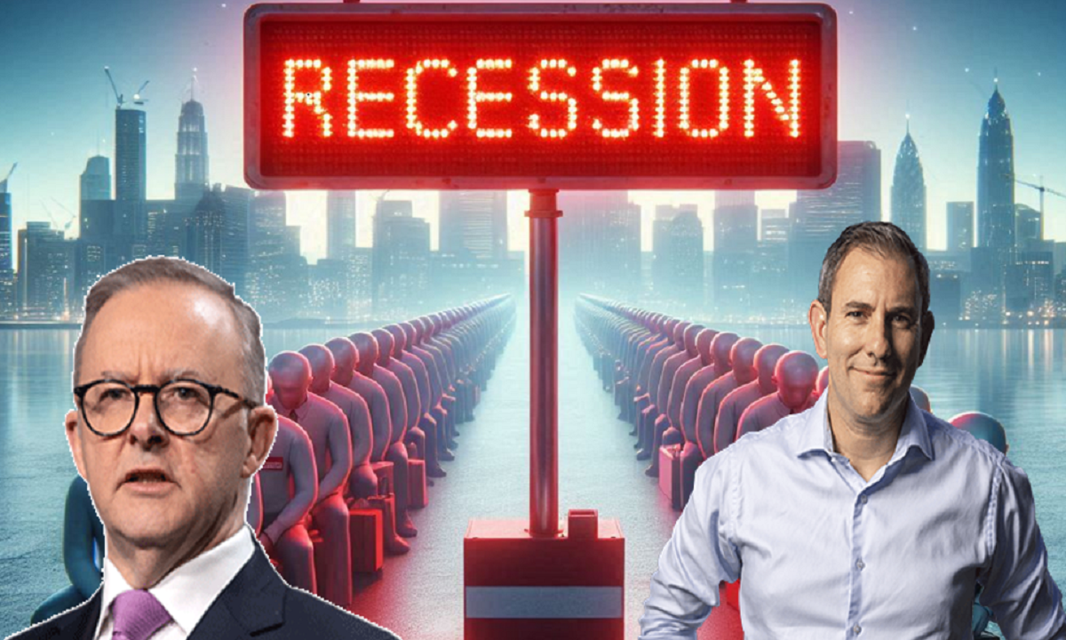 Recession warning light flashes for Aussie economy