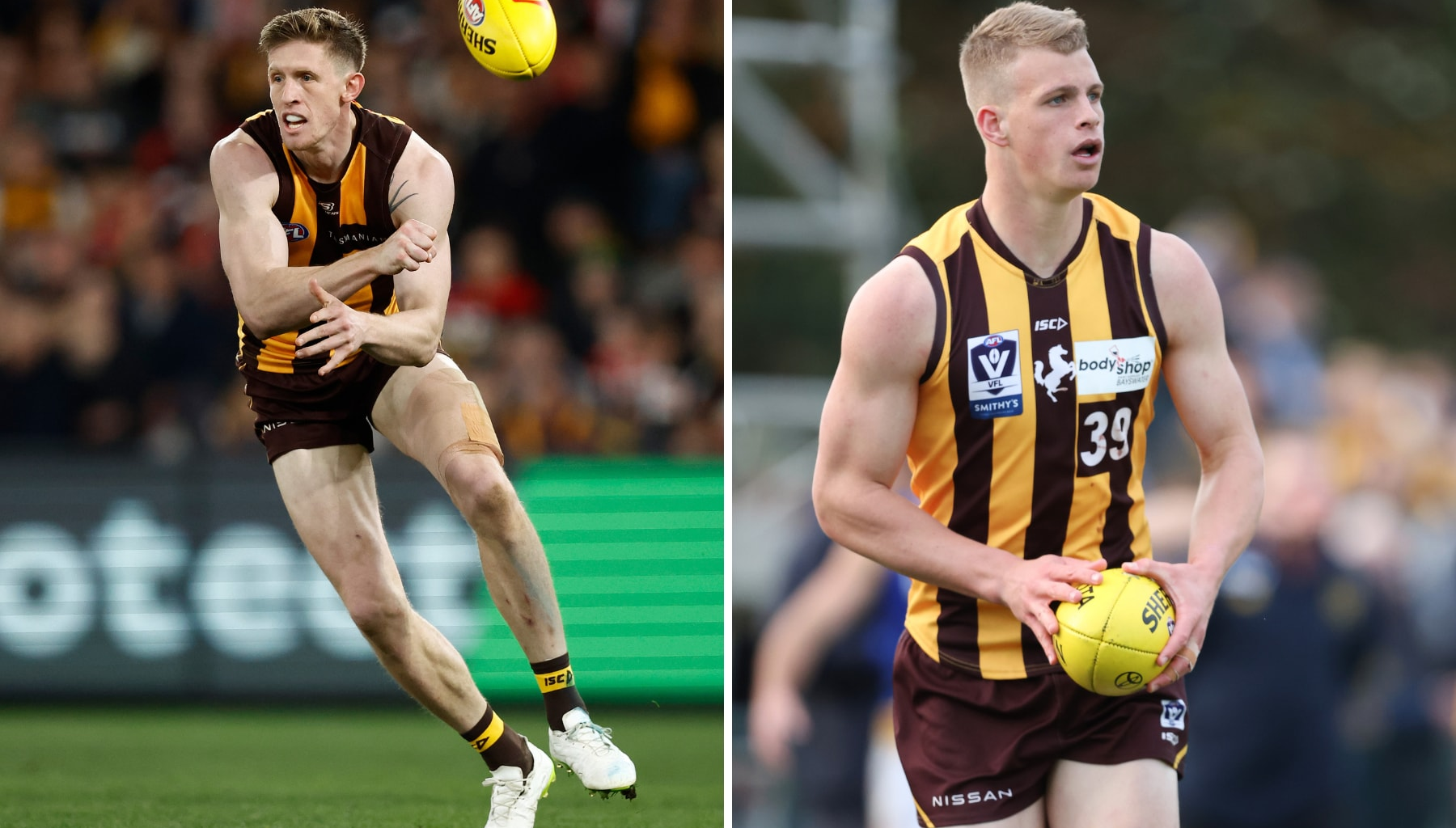 Hawks farewell Frost and Scaife